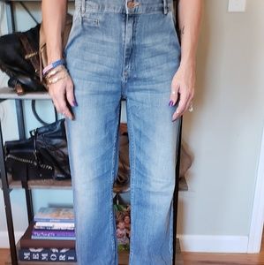 H&M Highrise wide leg jeans